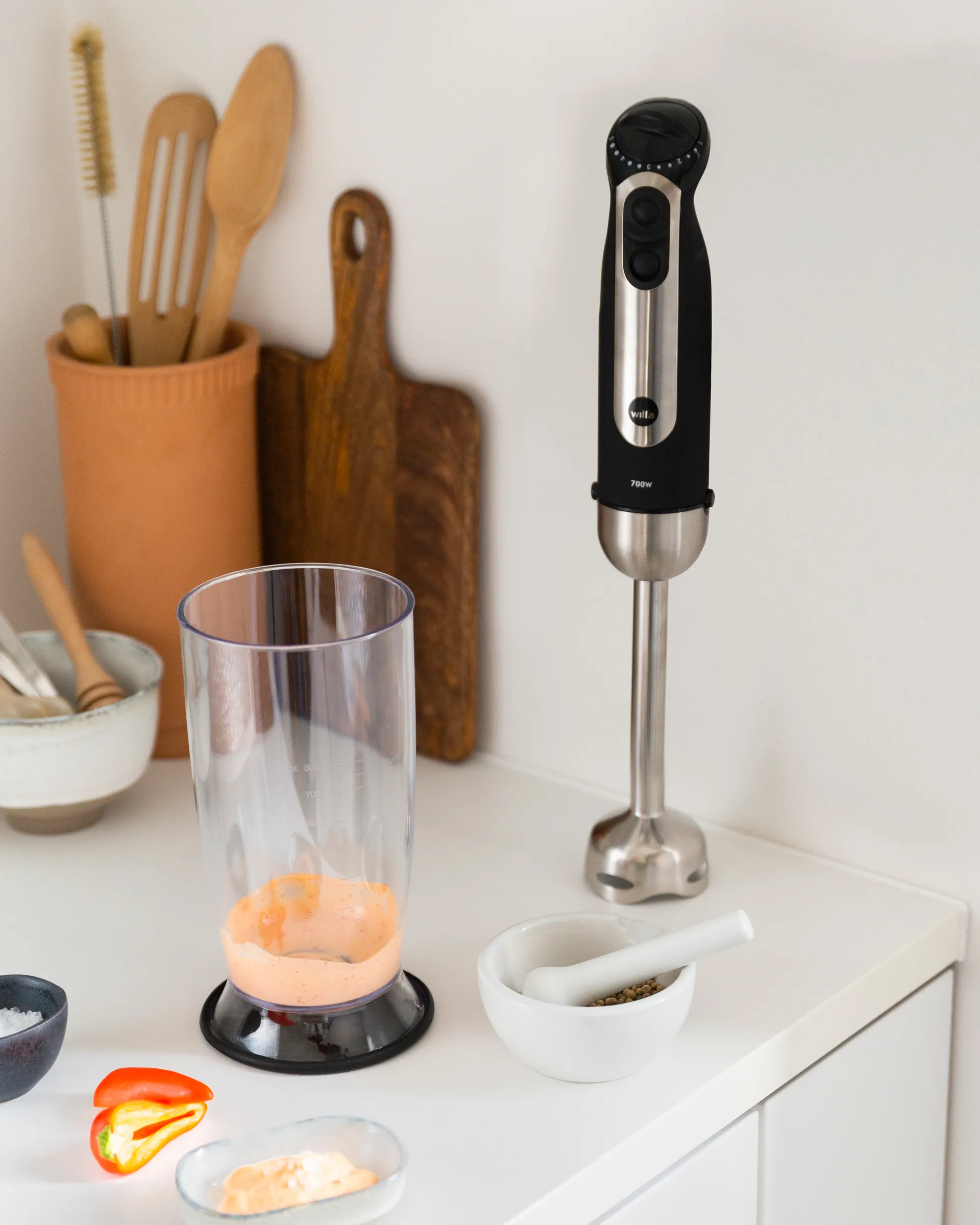 Wilfa Stabmixer-Set, Edelstahl Wilfa