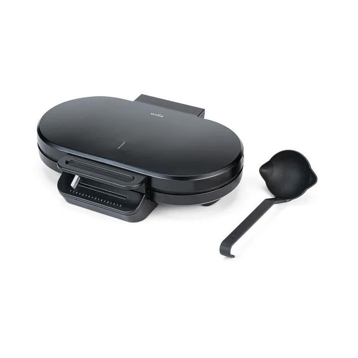 Wilfa WM4DB-160P Doppel-Waffeleisen - Schwarz - Wilfa