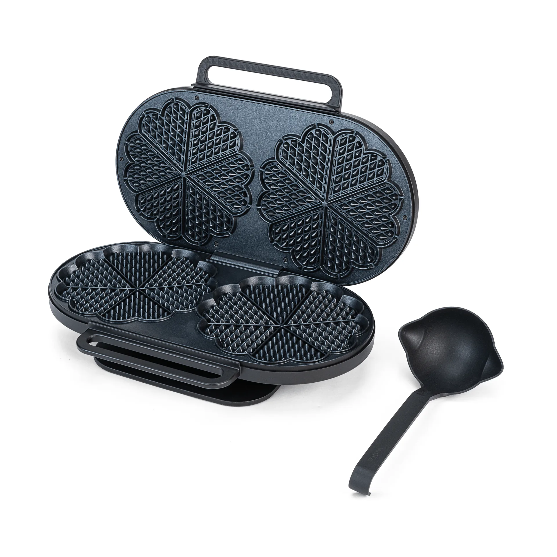 Wilfa WM6DB-220P Grand Double Waffeleisen, Schwarz Wilfa