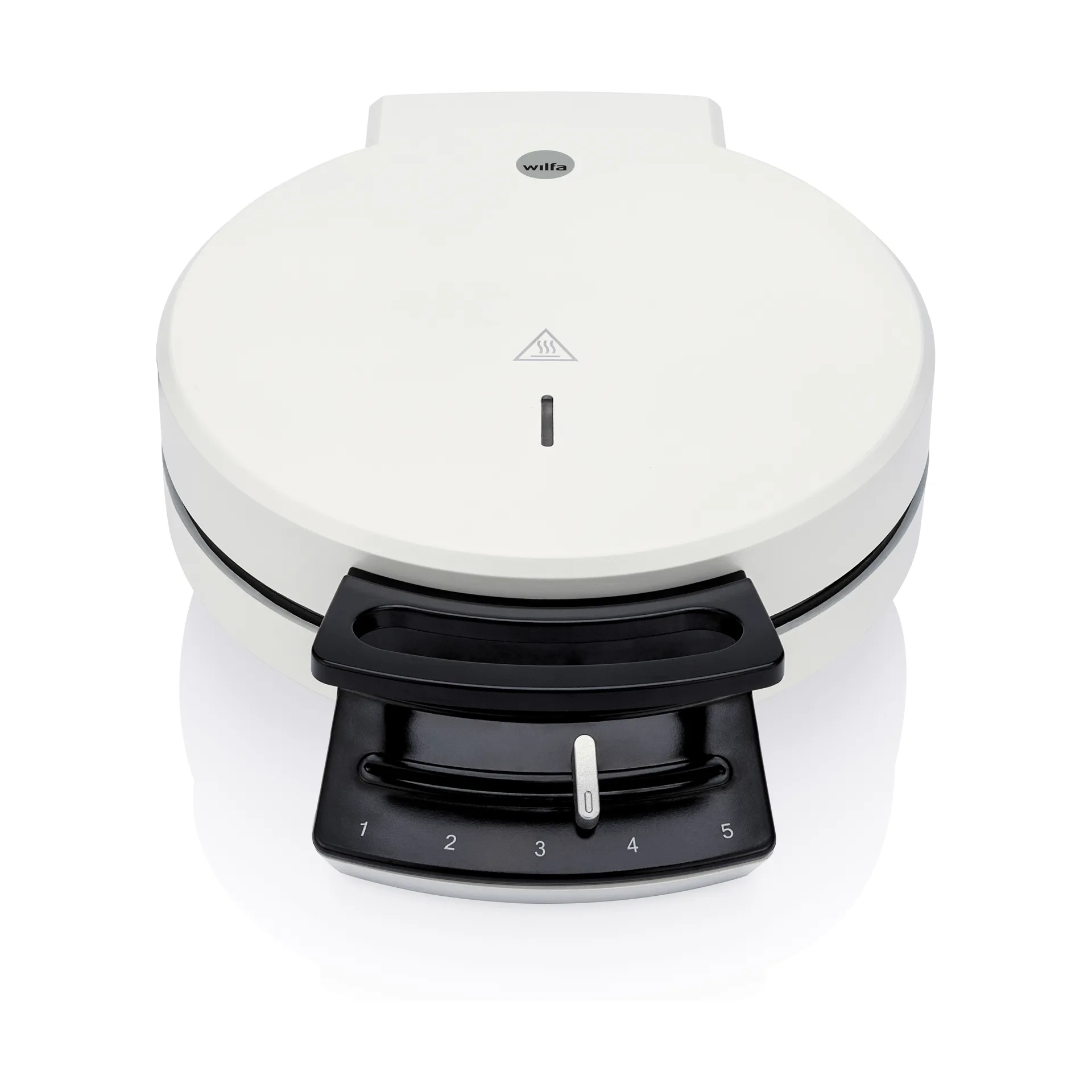 Wilfa WSWA-516WP Tradition Single Waffeleisen, Weiß Wilfa
