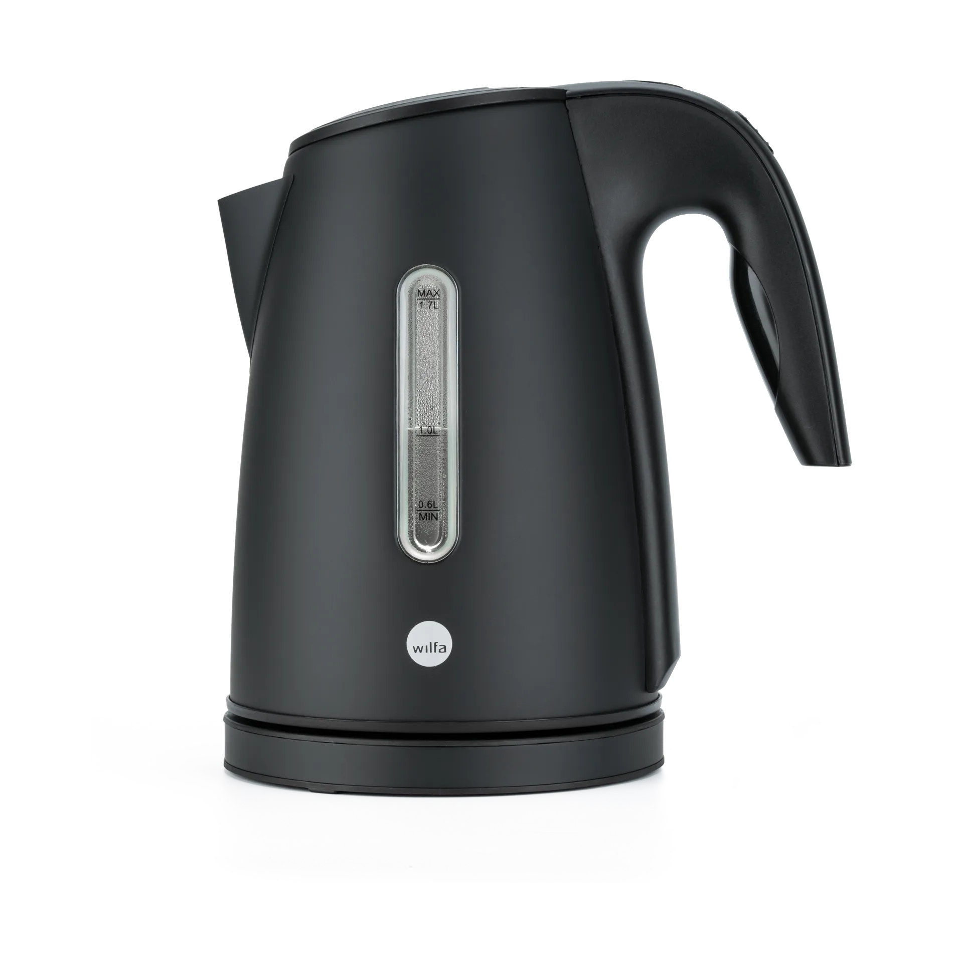 WK3B-2000 Schnellkochender Wasserkocher 1,7 L, Schwarz Wilfa
