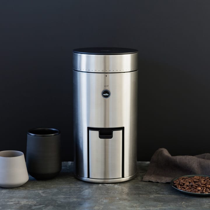 WSFB-100S Kaffeemühle, Silber Wilfa