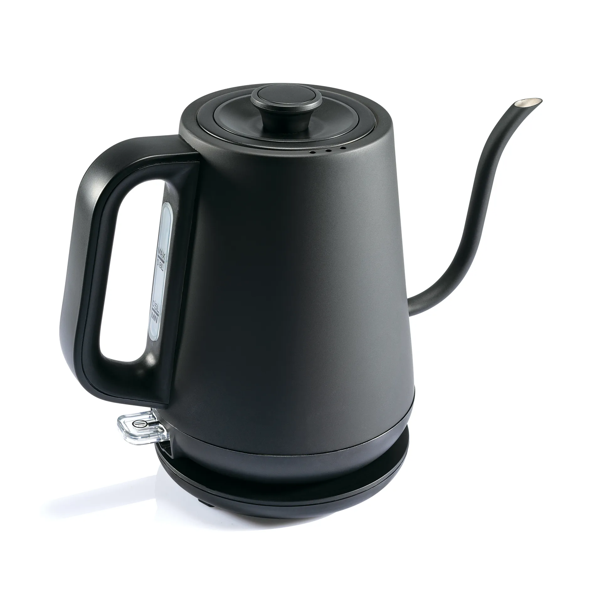 WSPOK-1000B Pour over Wasserkocher, Mattschwarz Wilfa