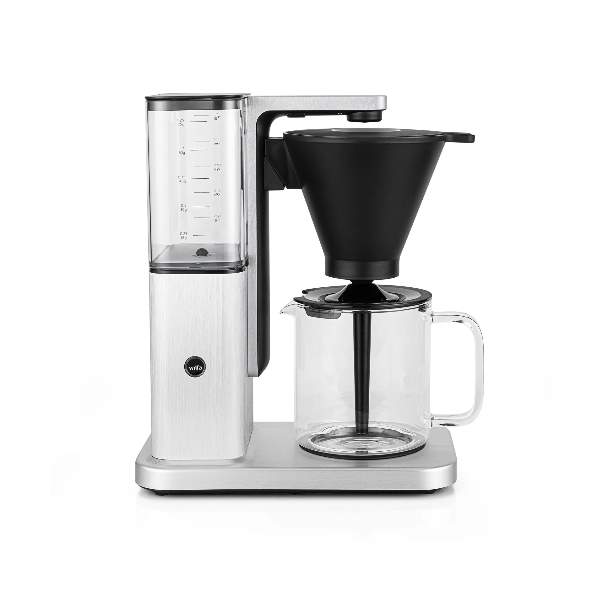 Zense CM10ABA-A125 alux auto Kaffeemaschine, Silber Wilfa