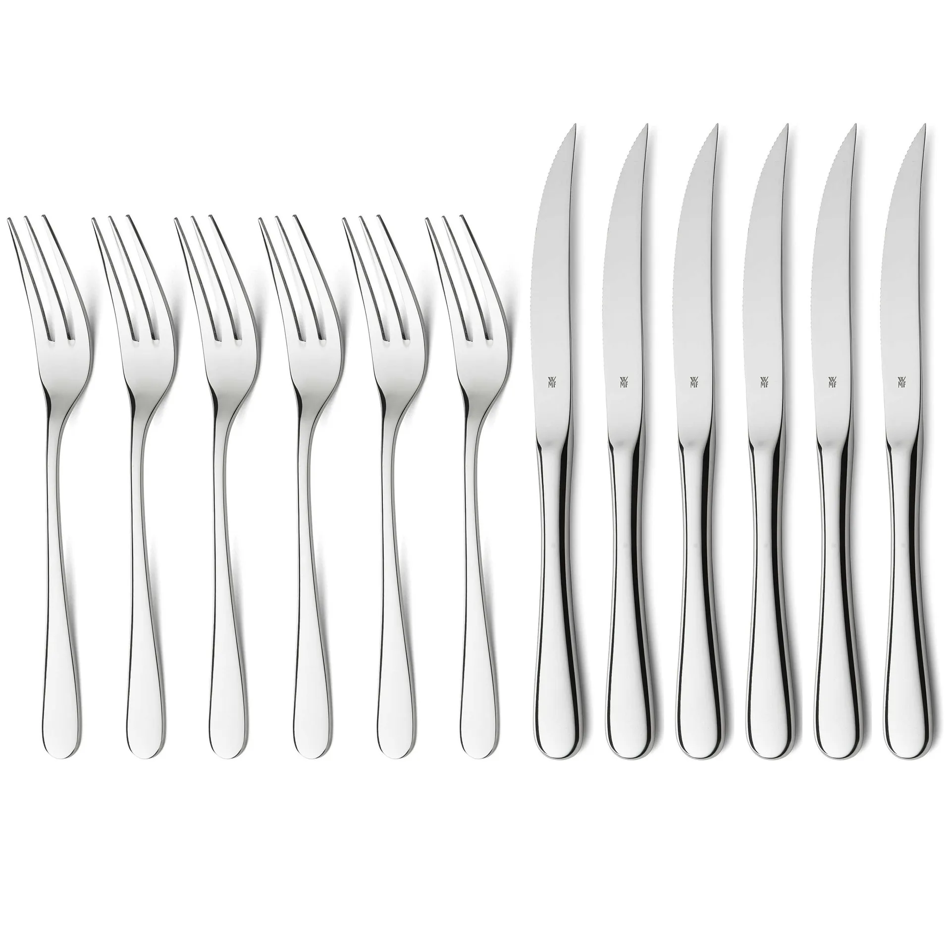 Geschenkidee Grillbesteck 12 Teile, Edelstahl WMF