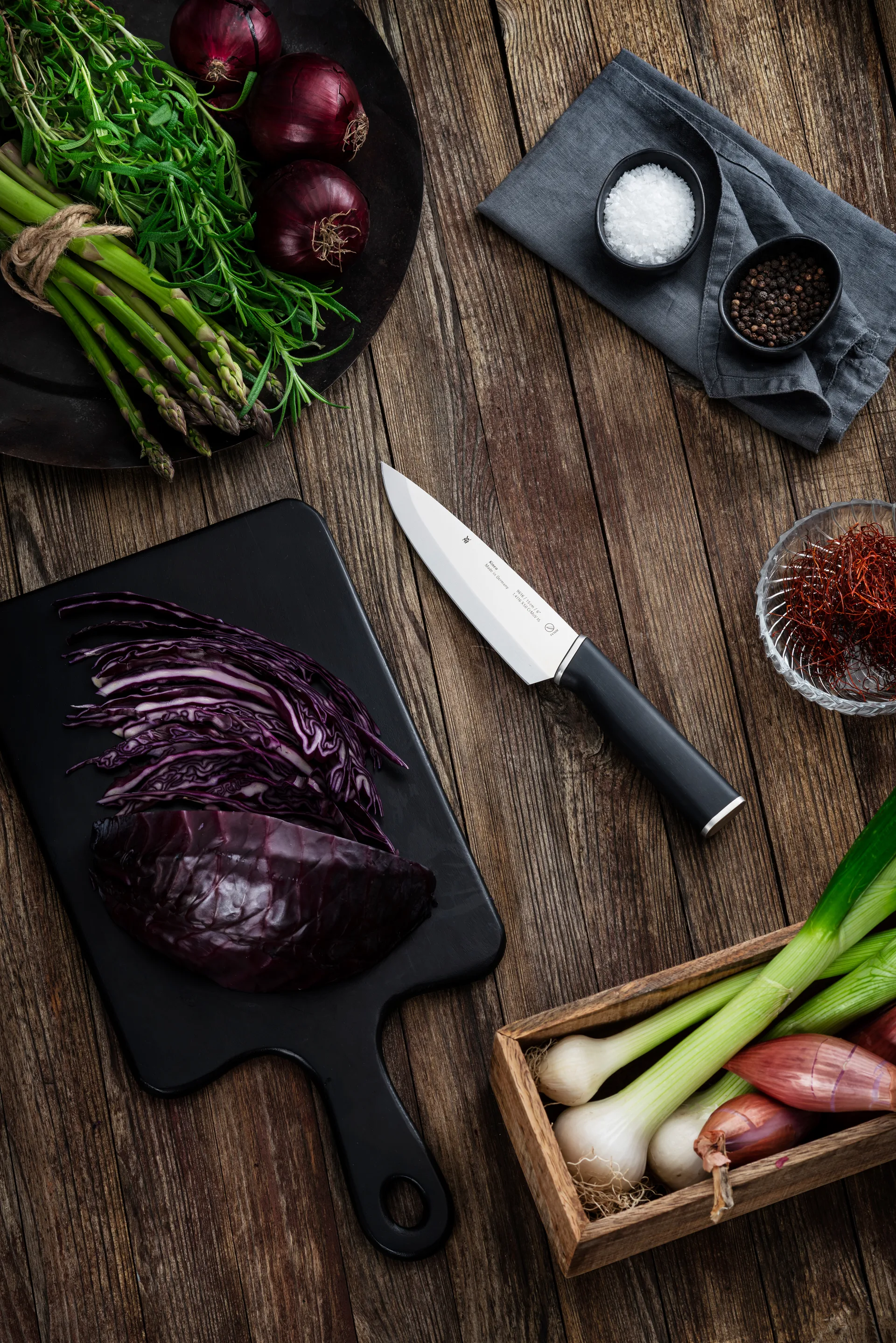 Kineo Küchenmesser cromargan, 15cm WMF