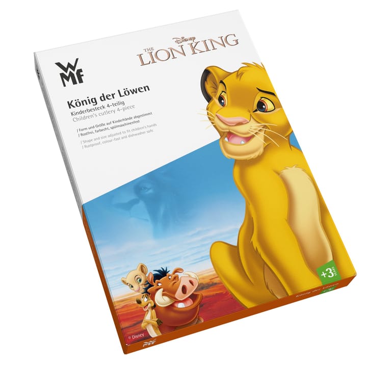 WMF Kinderbesteck 4 Teile, The Lion King WMF