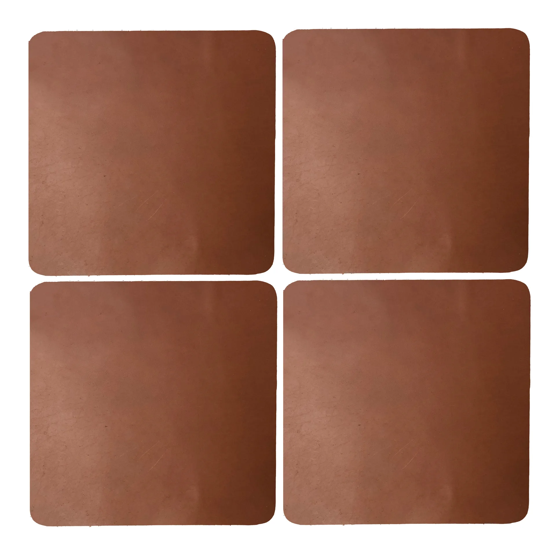 Cuba Glasuntersetzer 4er Pack, Cognac Xapron