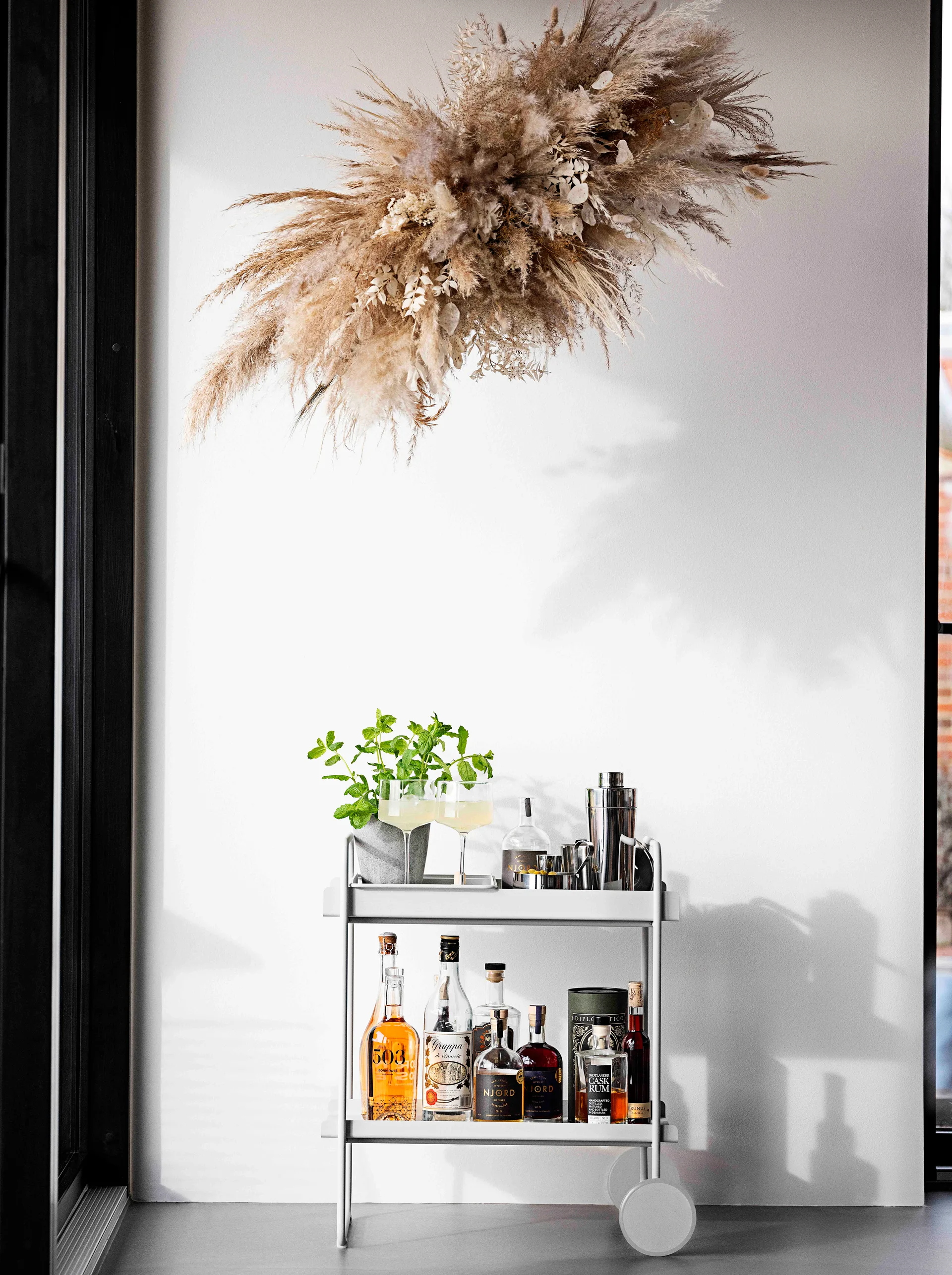 A-Cocktail Servierwagen, Black Zone Denmark