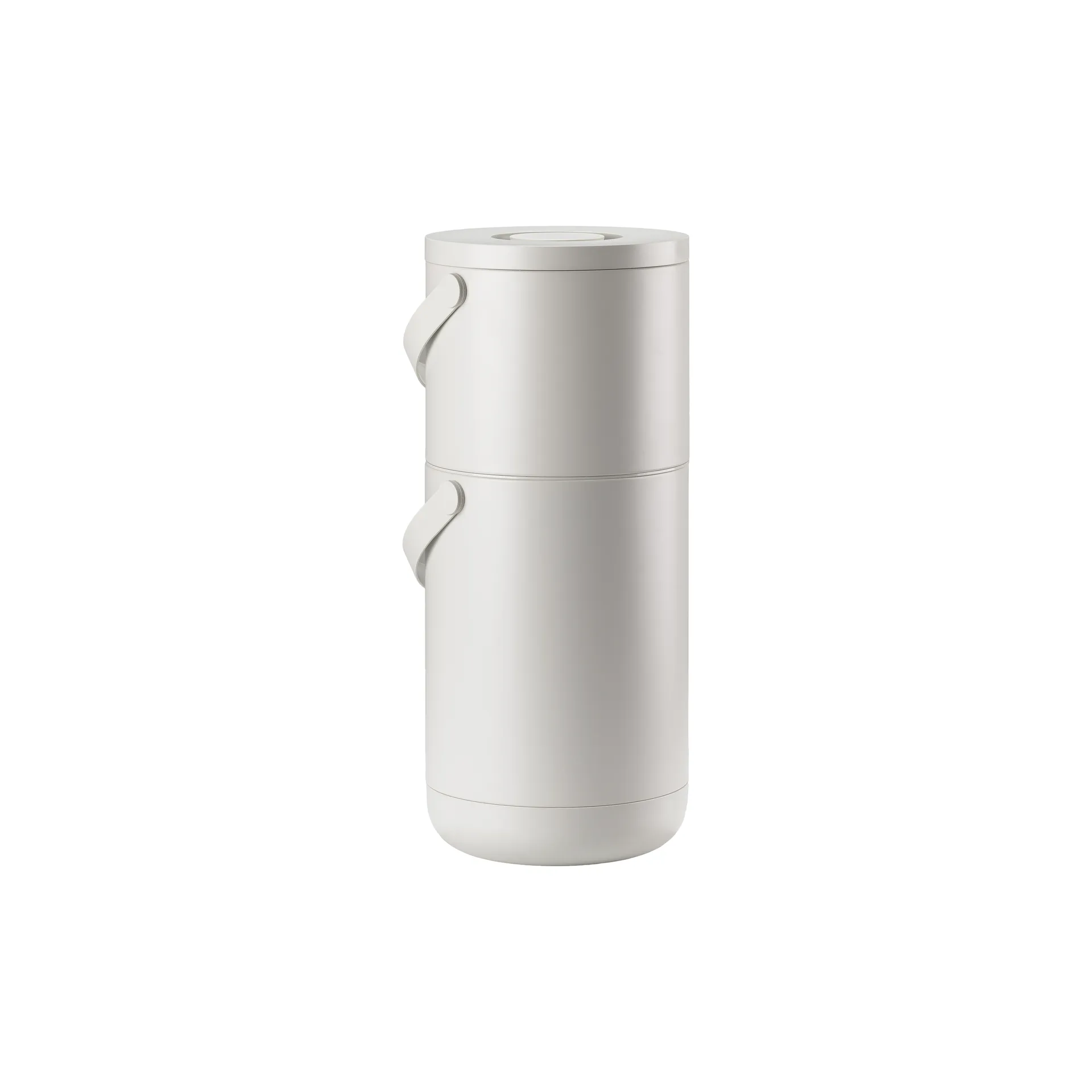 Circular Mülleimer 22+12 L, Warmgrau Zone Denmark