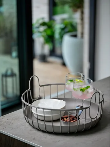 Inu Korb Ø38x18 cm - Taupe - Zone Denmark