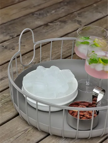 Inu Korb Ø38x18 cm - Taupe - Zone Denmark