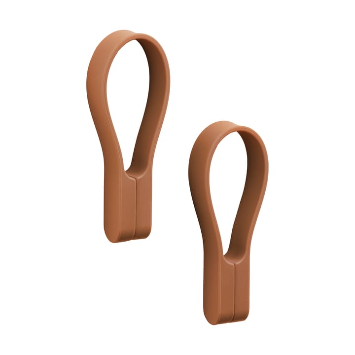 Loop Handtuchhalter Magnet 2er-Pack, Terracotta Zone Denmark