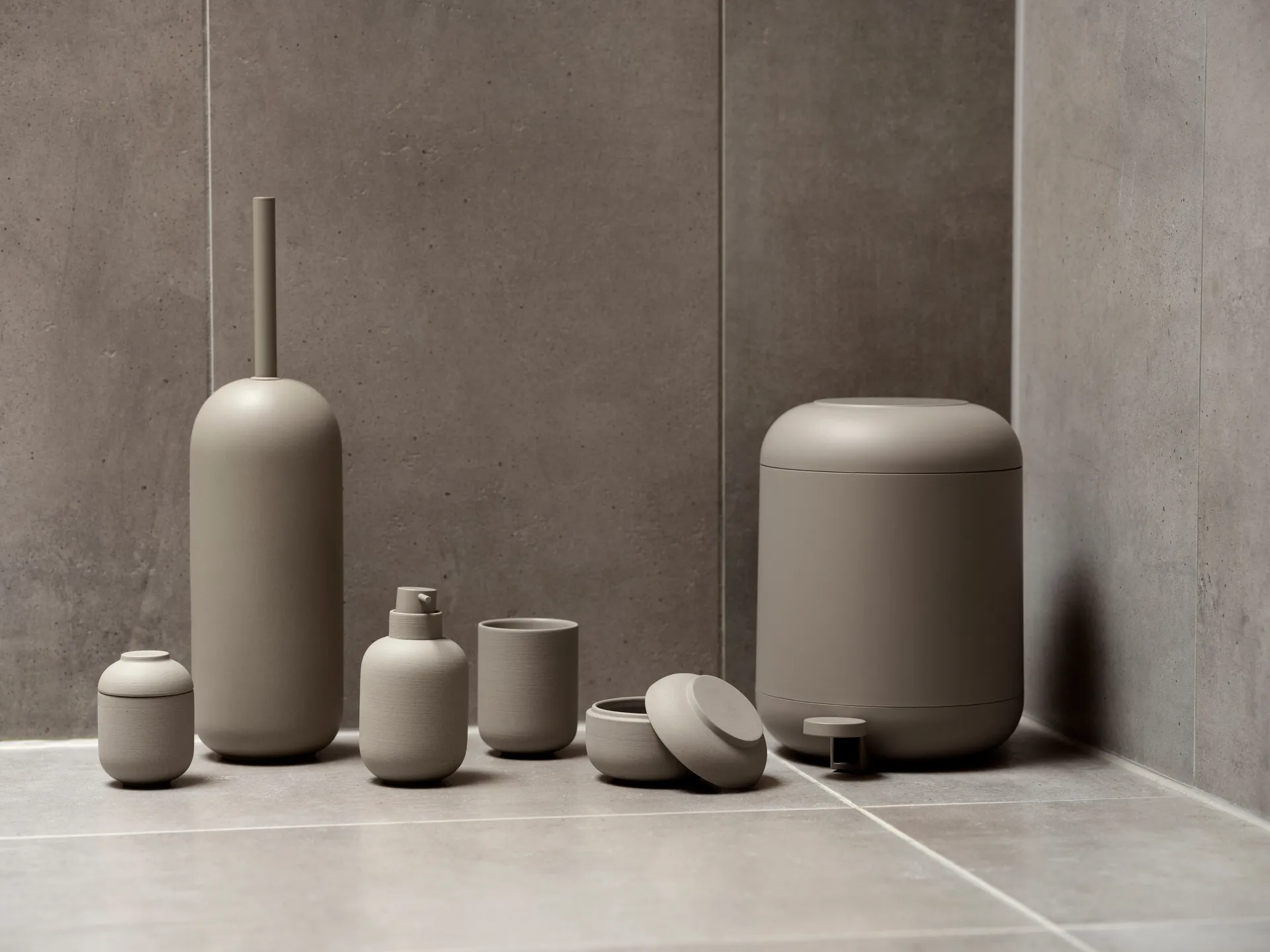 Sensu Toilettenbürste Ø11,8x41 cm, Taupe Zone Denmark