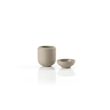 Sensu Vorratsdose mit Deckel Ø6,5x9 cm - Taupe - Zone Denmark