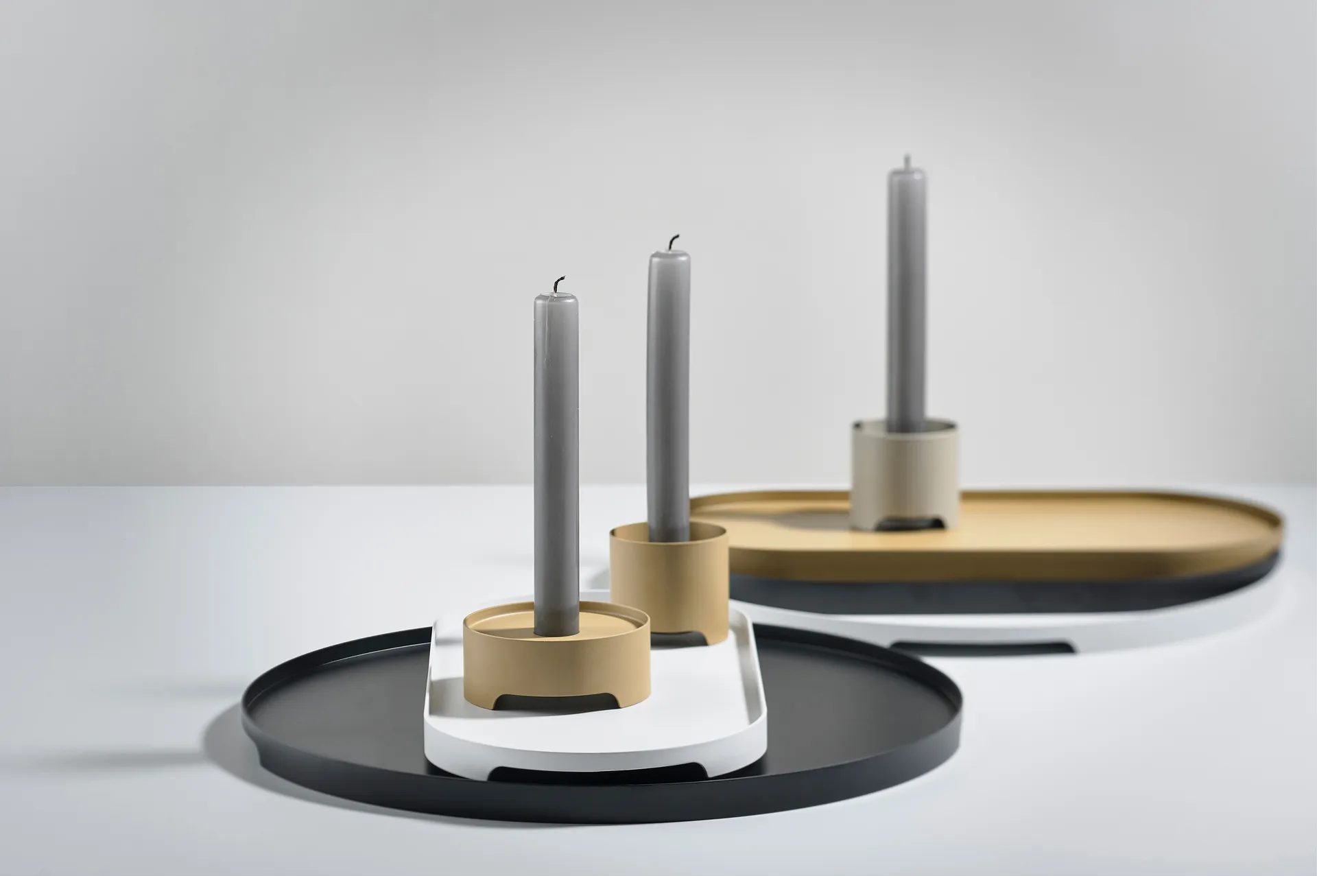 Singles Tablett Ø35cm, Black Zone Denmark