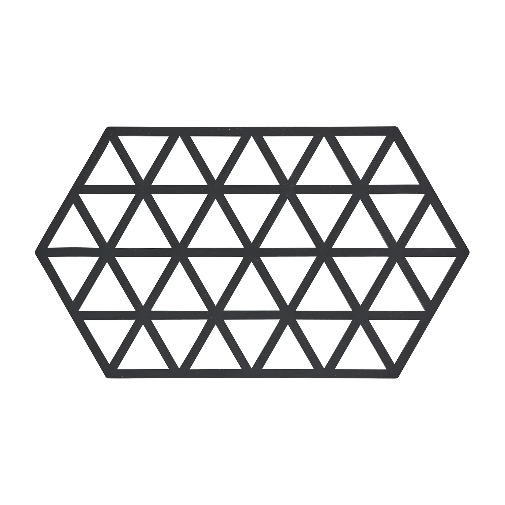 Triangles Topfuntersetzer 14 x 24cm, Black Zone Denmark