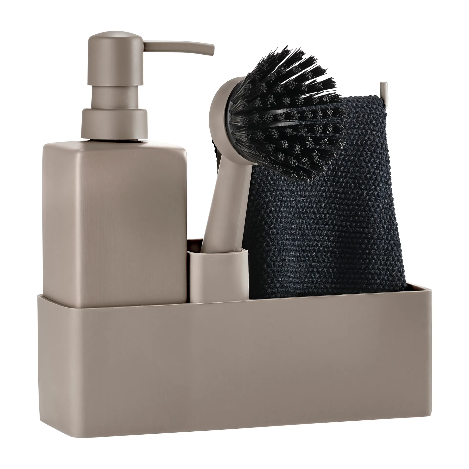 Zone Denmark Spülset mit Spüllappen, Taupe Zone Denmark