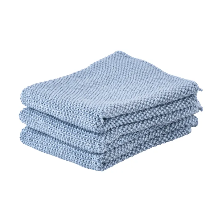 Zone Spüllappen 3er Pack - Blue - Zone Denmark