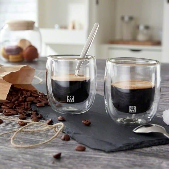 Sorrento Espressoglas 2er Pack, 2er Pack Zwilling