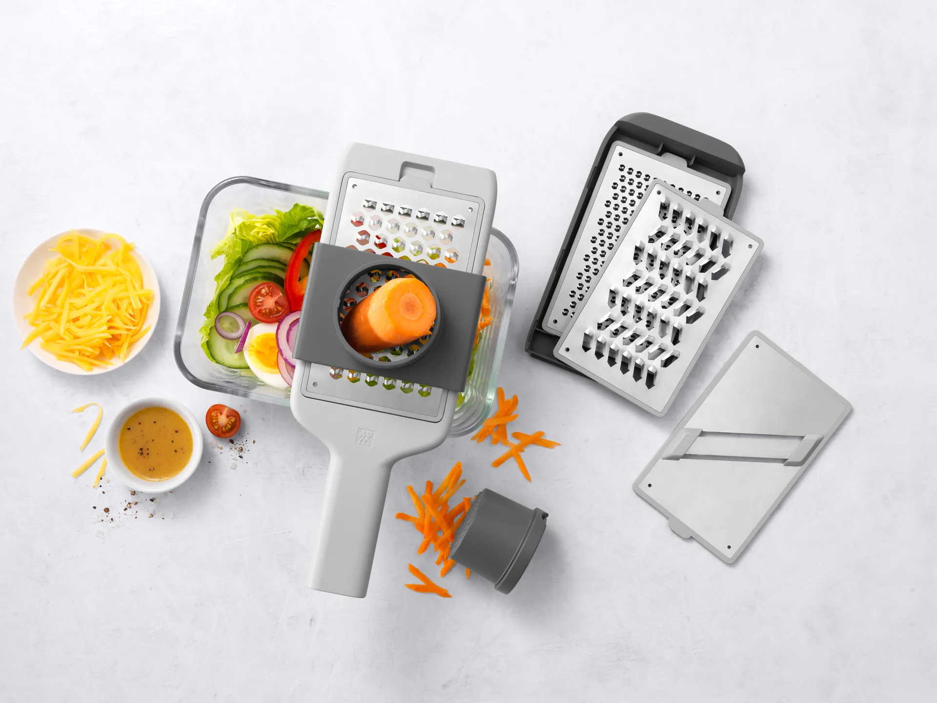 Z-cut Reibe multi, Grau Zwilling