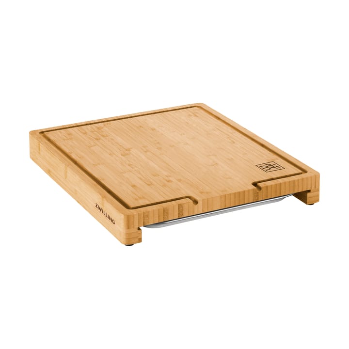 Zwilling BBQ+ Schneidbrett mit Auffangschale Bambus - 39x30 cm - Zwilling