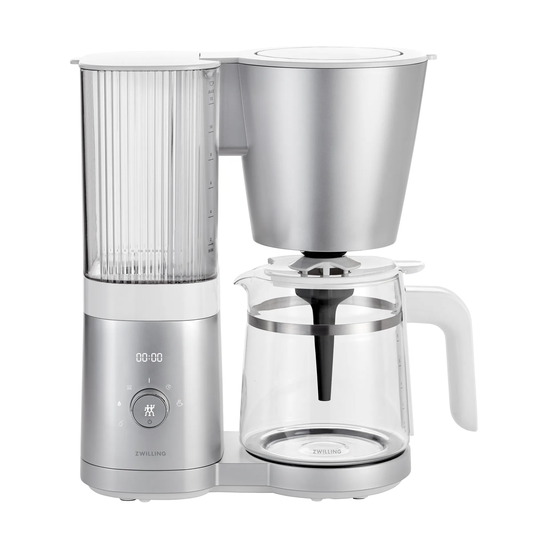 Zwilling Kaffeemaschine 1,5 L, Silber Zwilling