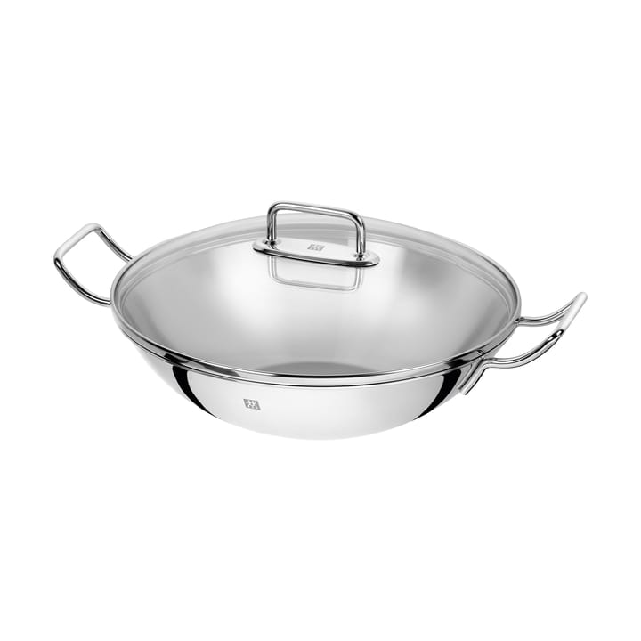 Zwilling Plus Wokpfanne Glasdeckel Ø32 cm - Edelstahl - Zwilling