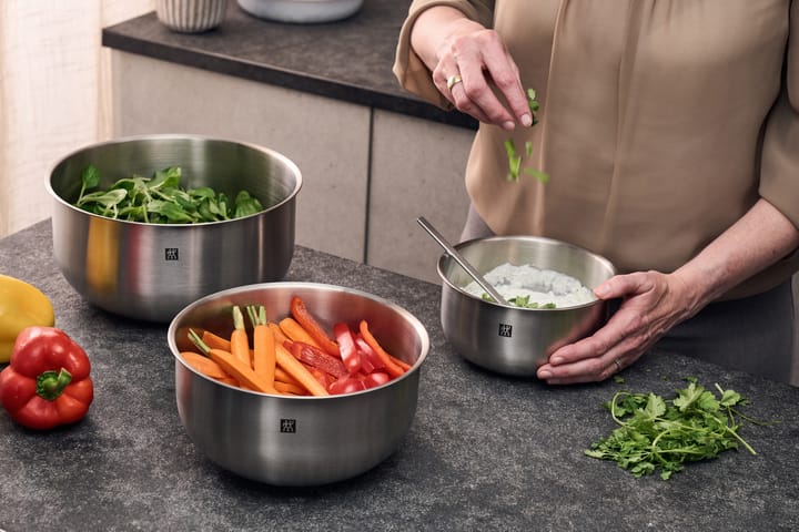 Zwilling Prep Schüssel Set 3-teilig, Edelstahl Zwilling
