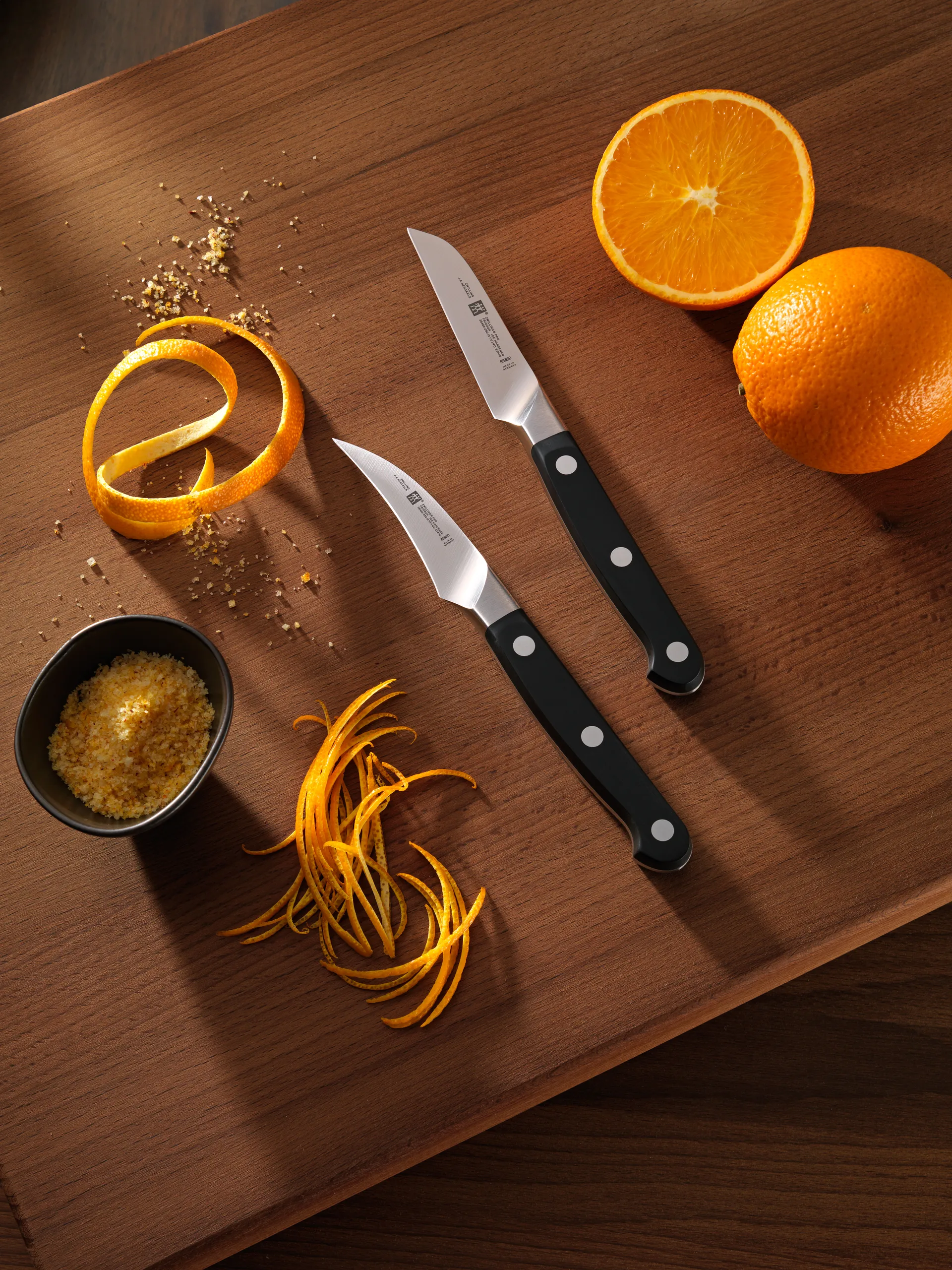 Zwilling Pro Gemüsemesser 9 cm, Schwarz-Edelstahl Zwilling