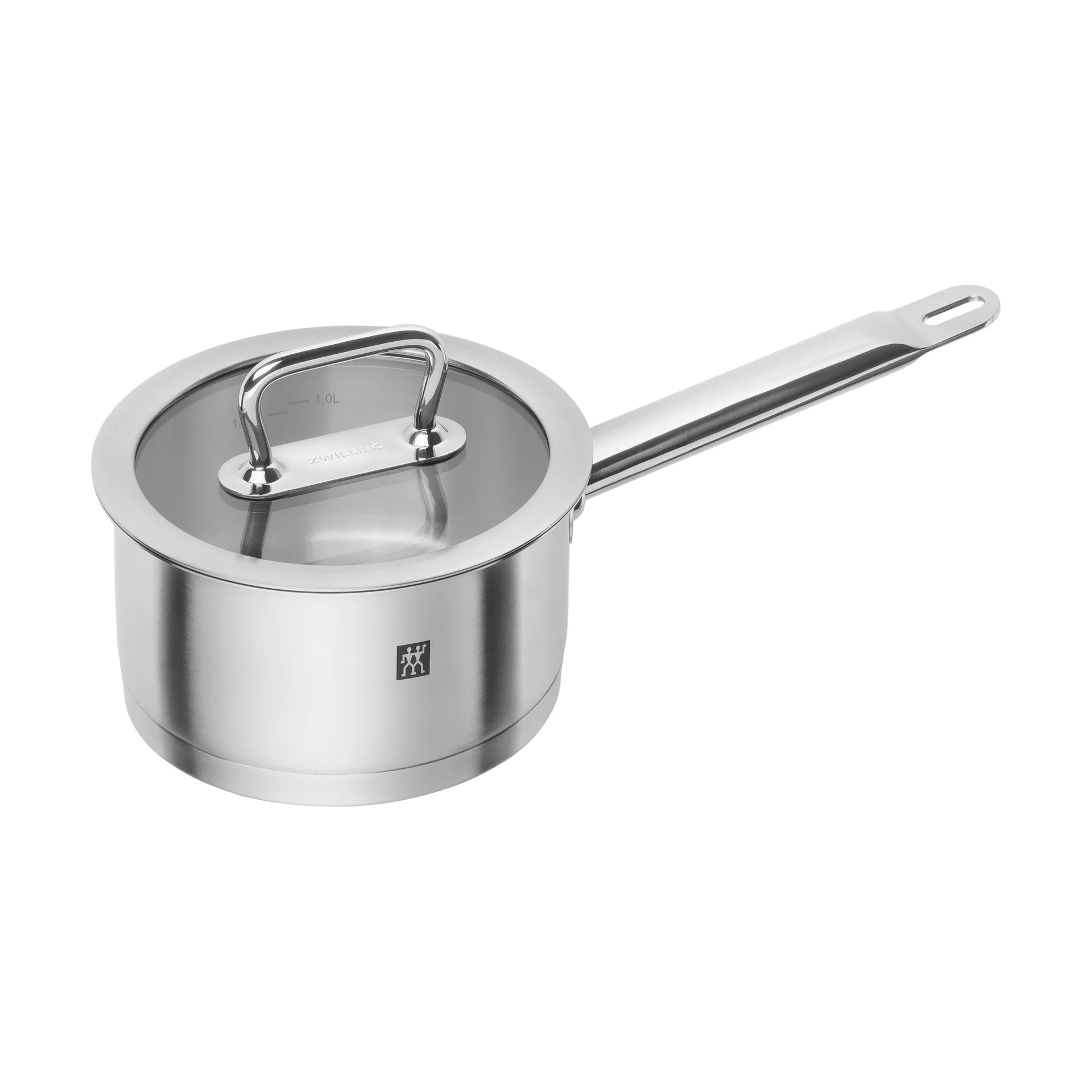 Zwilling Pro Kochtopf mit Glasdeckel Edelstahl, 1,5 L Zwilling
