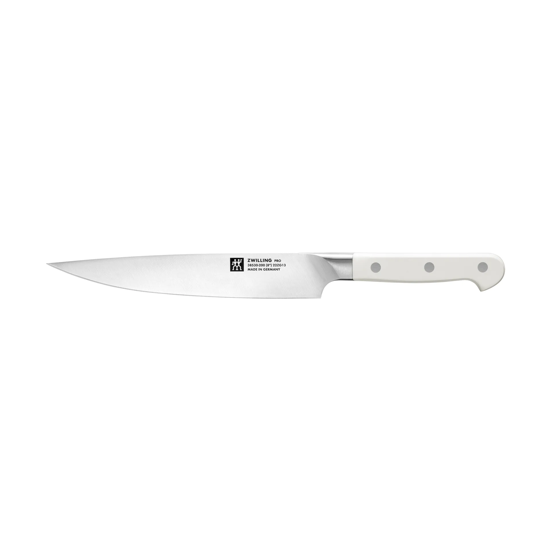 Zwilling pro le blanc Fleischmesser 20 cm, Weiß-Edelstahl Zwilling