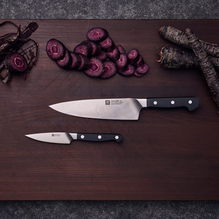 Zwilling Pro Messerset 2-teilig, Schwarz-Edelstahl Zwilling