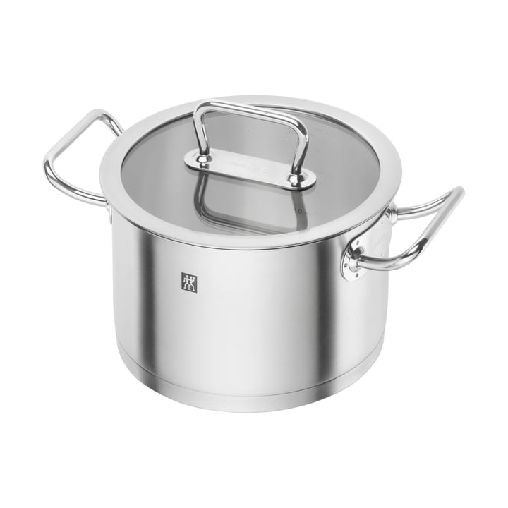 Zwilling pro Topf hoch mit Glasdeckel Edelstahl - 3,5 L - Zwilling