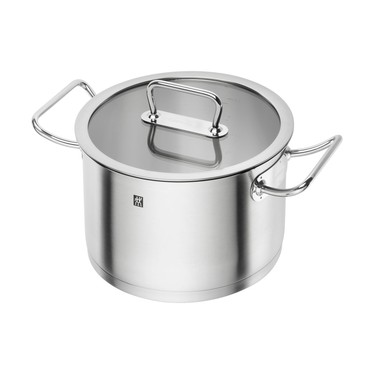 Zwilling Zwilling pro Topf hoch mit Glasdeckel Edelstahl 6,2 L