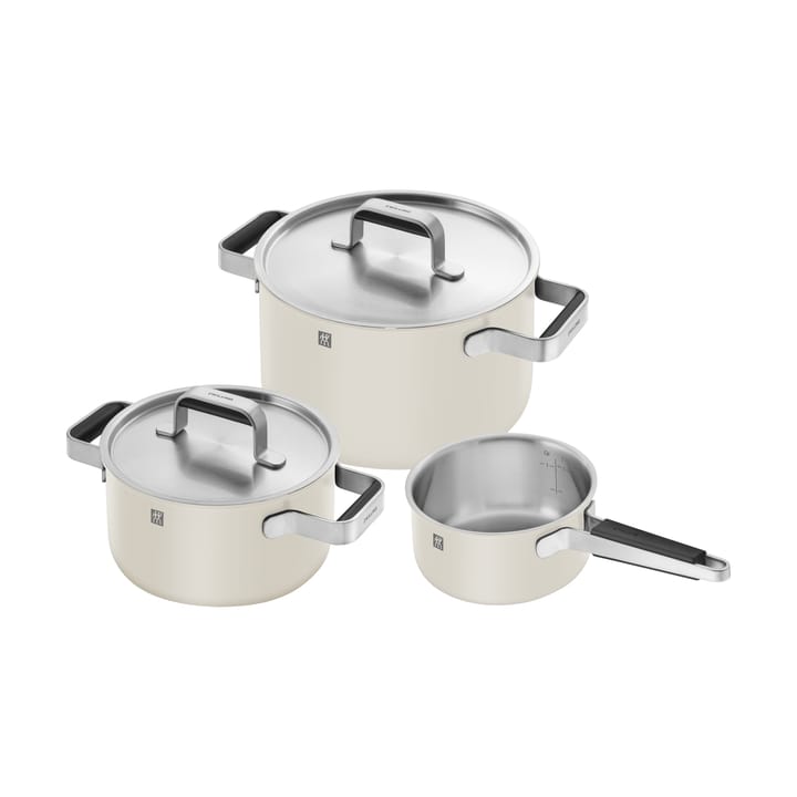Zwilling Pure Topfset 5-teilig - Elfenbeinweiß - Zwilling