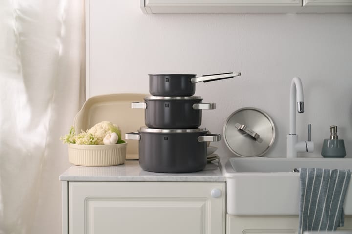 Zwilling Pure Topfset 5-teilig, Grau Zwilling