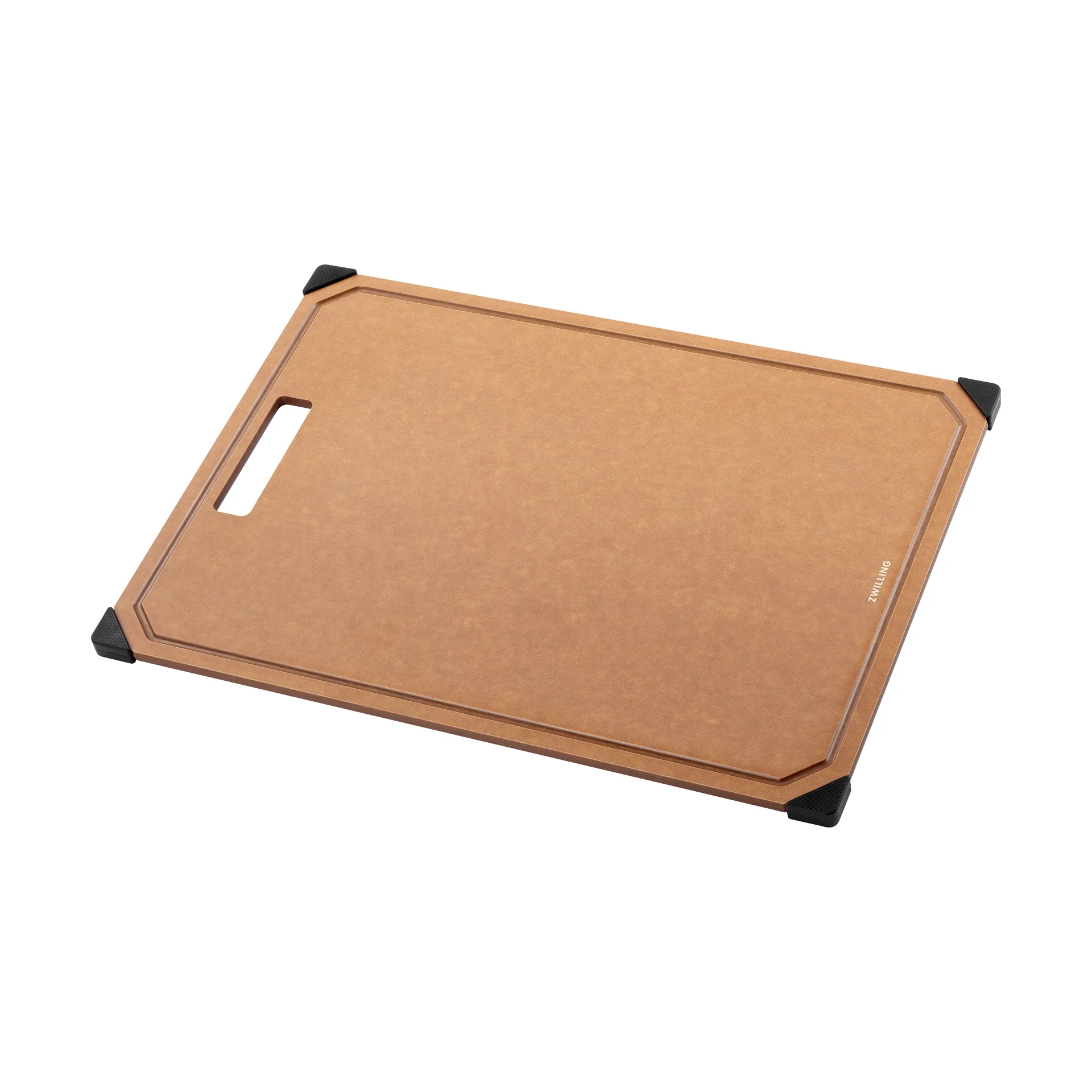 Zwilling Schneidebrett Holzfaser braun, L Zwilling
