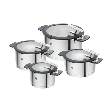 Zwilling Simplify Kochtopf-Set 8-teilig - Edelstahl - Zwilling