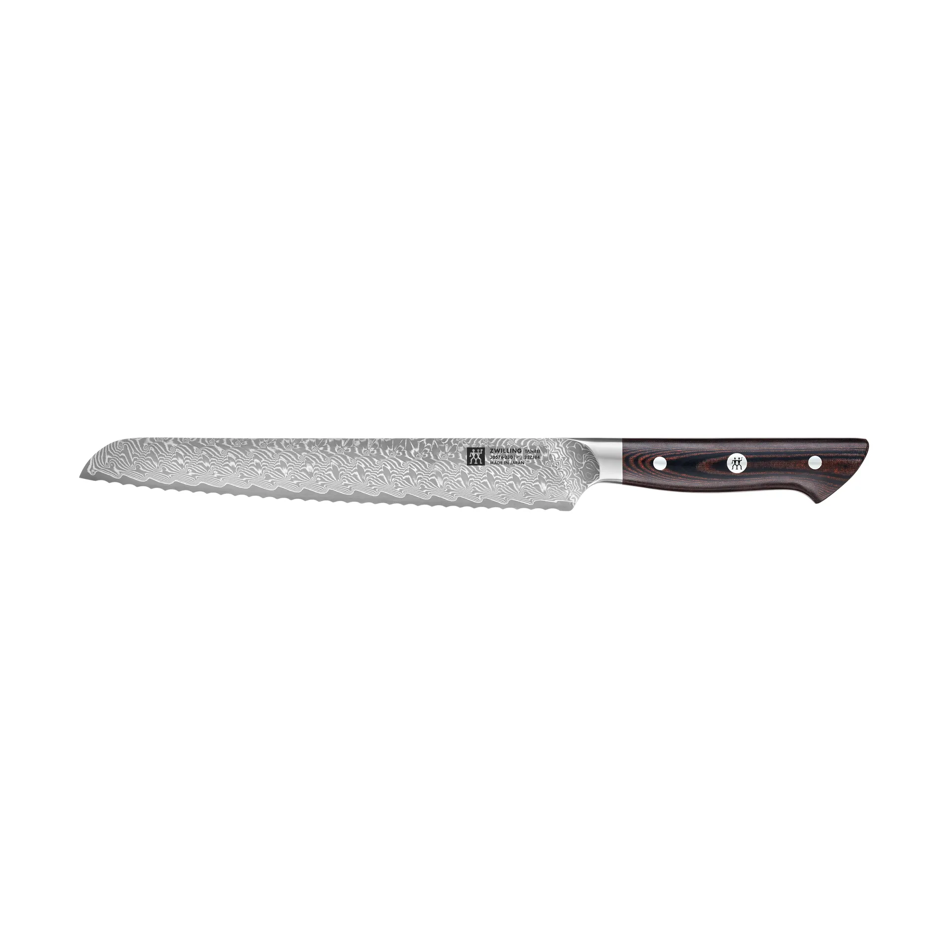 Zwilling Tanrei Brotmesser 23 cm, Damaskus-schwarz Zwilling