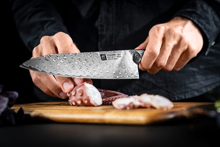 Zwilling Tanrei Kochmesser Gyutoh 20 cm, Damaskus-schwarz Zwilling
