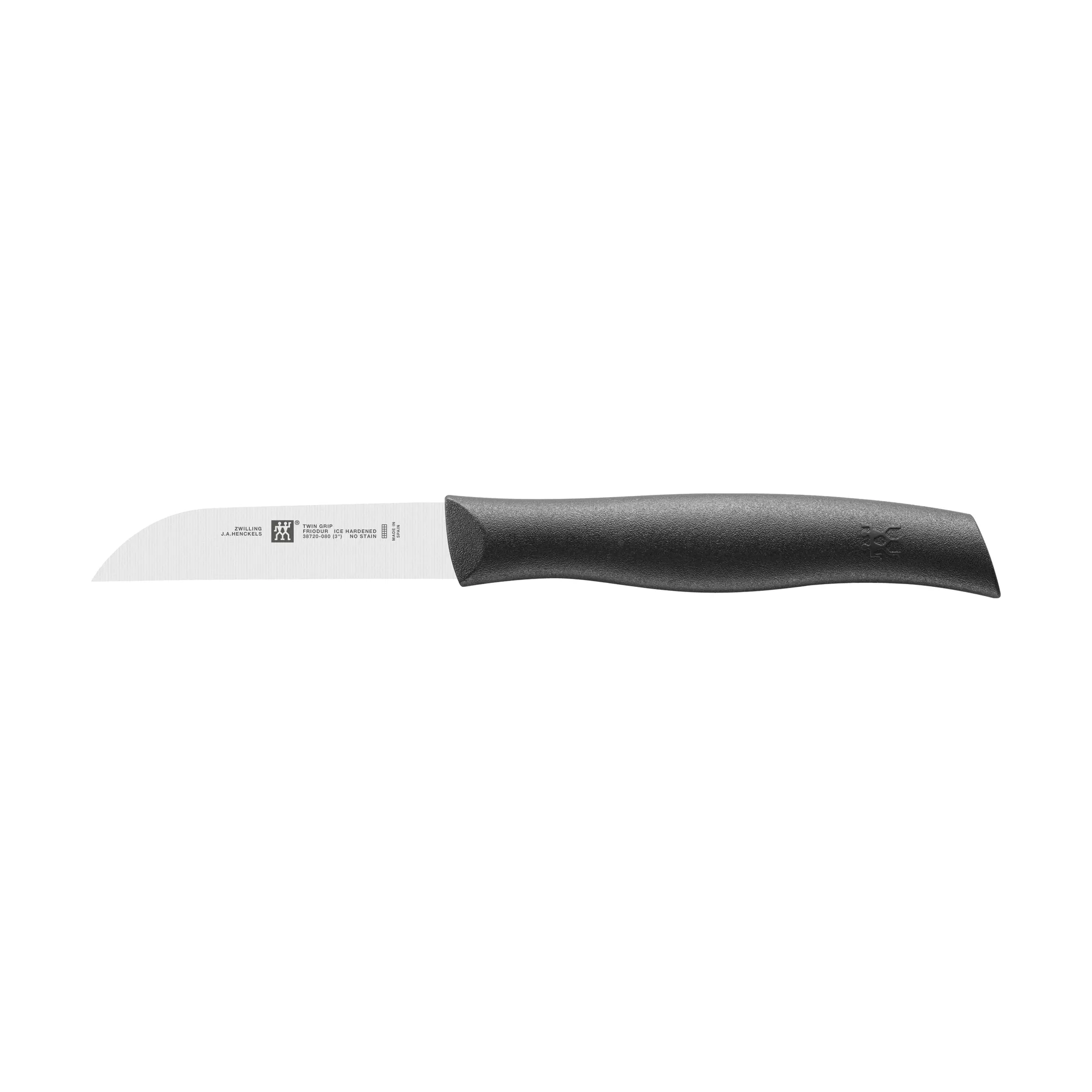 Zwilling Twin grip gerades Gemüsemesser 8 cm, Schwarz-Edelstahl Zwilling