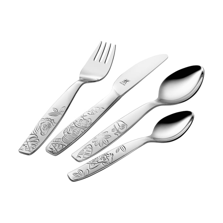 Zwilling Twin kids Kinderbesteck 4-teilig - Dschungel - Zwilling