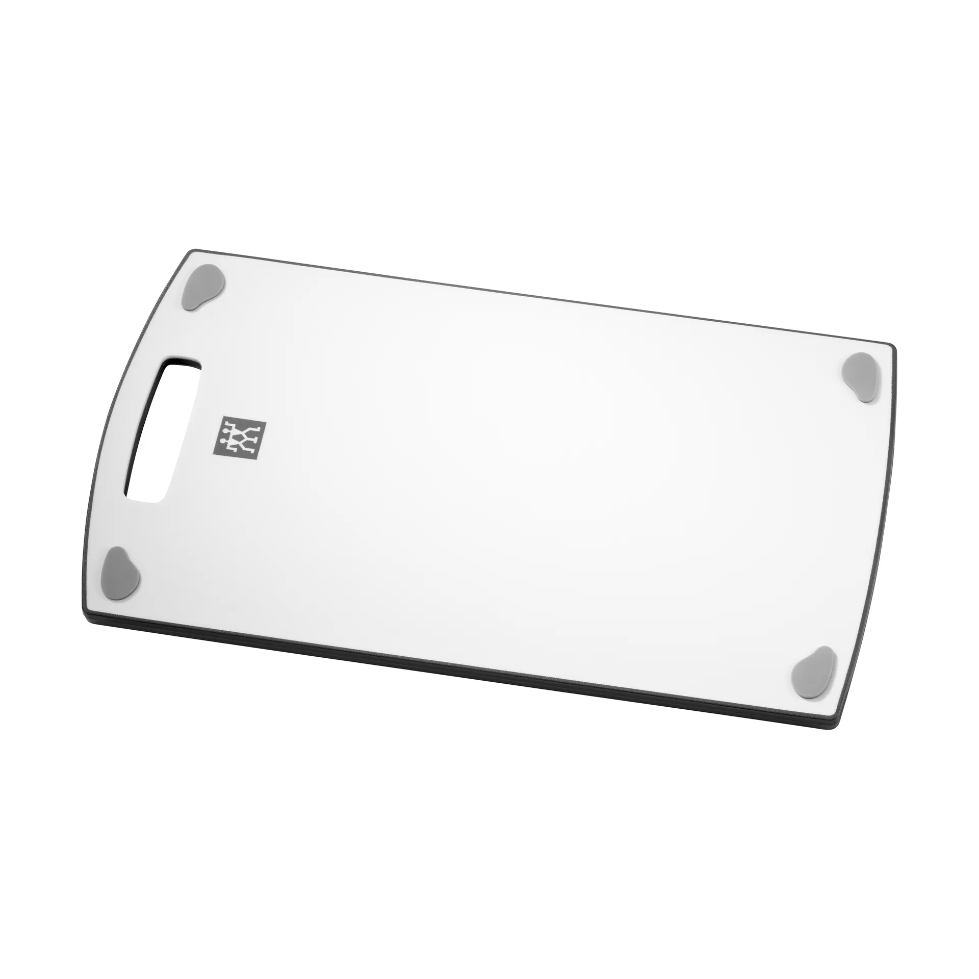 Zwilling wendbares Schneidebrett Kunststoff weiß-grau, 38x22x1,5 cm Zwilling