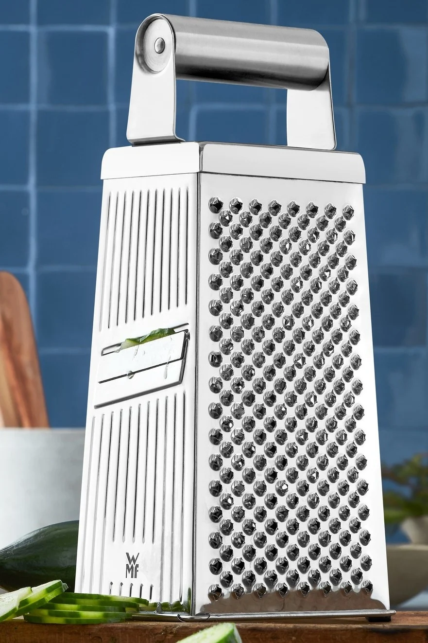 Die Vierkantreibe aus Edelstahl von WMF.